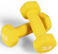 Fitvids Neoprene Dumbbell Hand Weights – Anti-Slip – 12-Pound, Pair – 12-Pound, Pair
