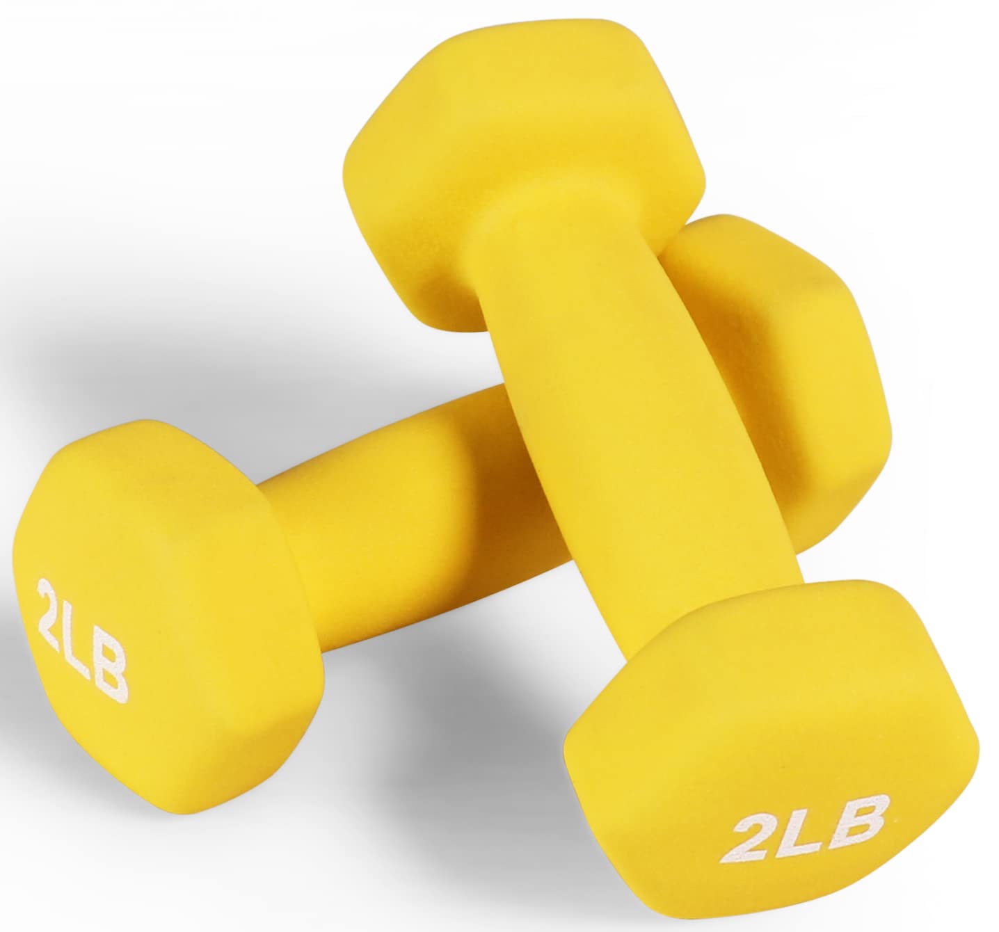 Fitvids Neoprene Dumbbell Hand Weights – Anti-Slip – 12-Pound, Pair – 12-Pound, Pair