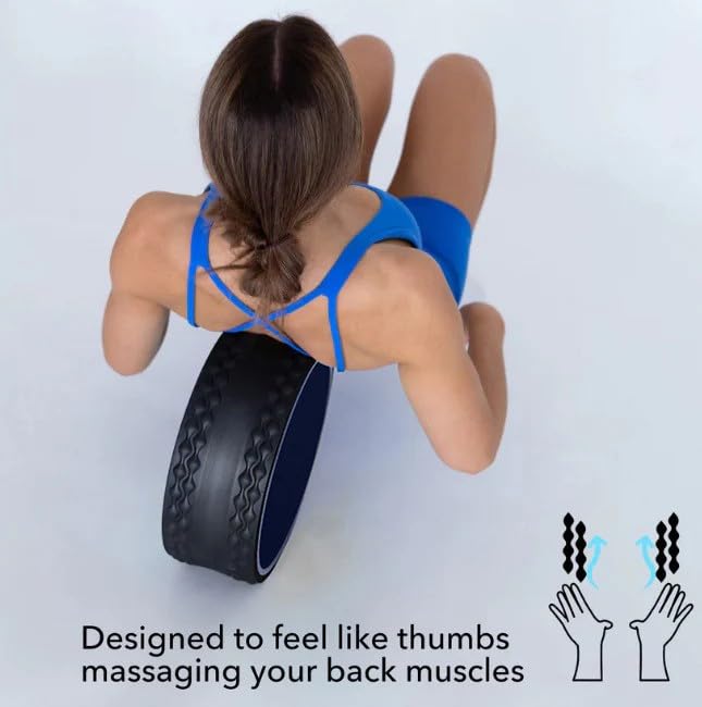 Foam Roller Set with 5 Sizes for Back, Neck, Foot Massage and Posture Improvement