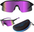 Living out your qool time Polarized Cycling Sunglasses Men Women Volleyball Running Golfing Baseball and Outdoor sports Padel Tennis 118