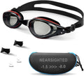 Skiennix Nearsighted Swim Goggles - Comfortable Fit for Shortsighted Swimmers | Anti-Fog, UV Protection