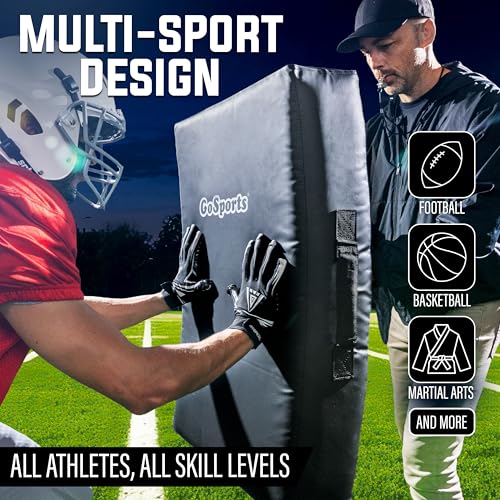 Elite 32x20 Blocking Pad - Heavy-Duty Contact Training Equipment for Football, Martial Arts & More - Black