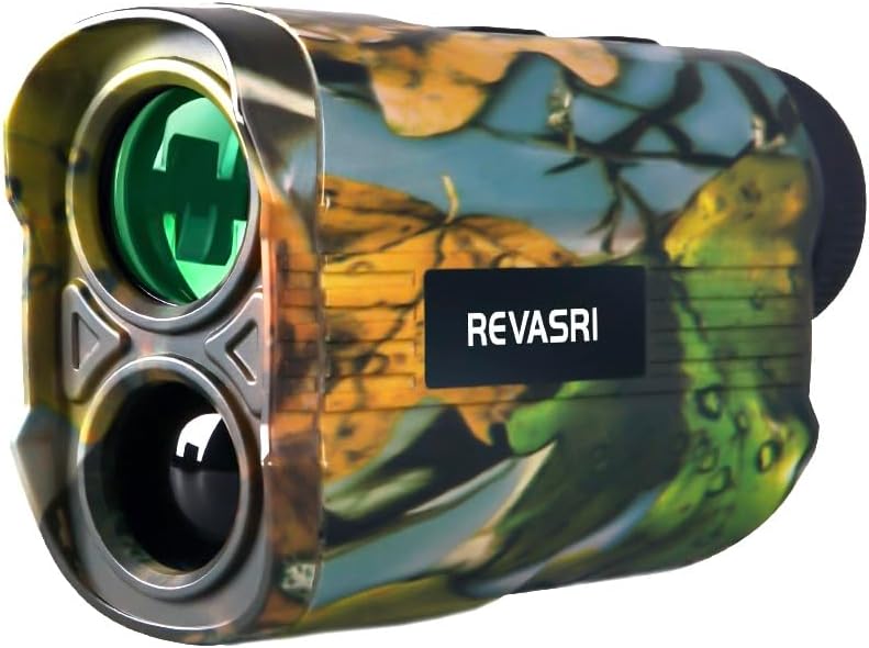REVASRI Laser Rangefinder - 2200/3300 Yards Range | Fast Measurement for Hunting & Scanning