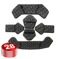 CZMYCBG Black Tactical Helmet Liner Nano Shock-Absorbing Breathable Padding