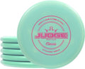 Dynamic Discs Judge Disc Golf Putter - 5 Pack Set for Men & Women | 170g+ Weight, Varying Colors & Stamps