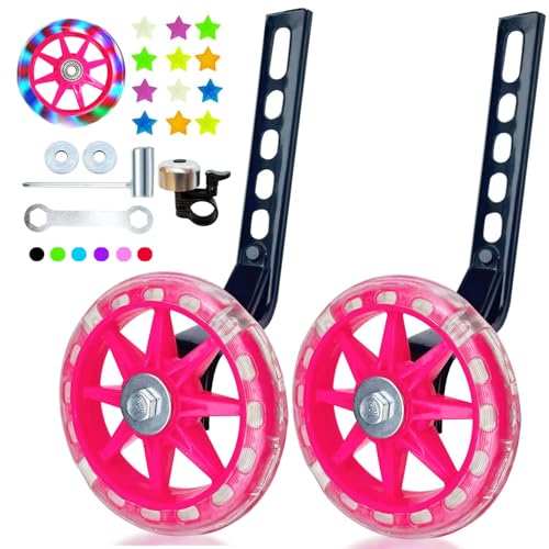 Kids Bicycle Training Wheels for 12-20 Inch Bikes - Easy Install Balance Support