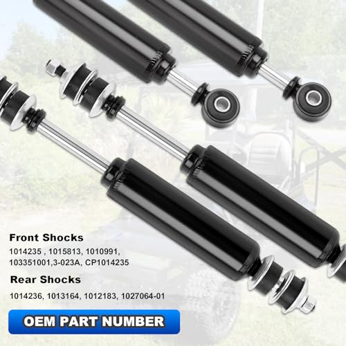 Rear and Front Shock Absorbers for Club Car Golf Carts - AUTOBABA Compatible