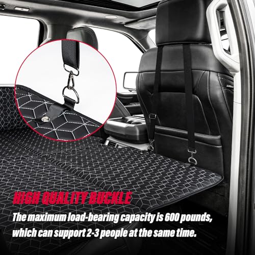 Non-Inflatable Truck Bed Air Mattress for Car Camping - Foldable & Easy Setup