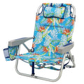Tommy Bahama 2-Pack Backpack Beach Chairs - 5-Position Reclining, Cooler & Towel Bar