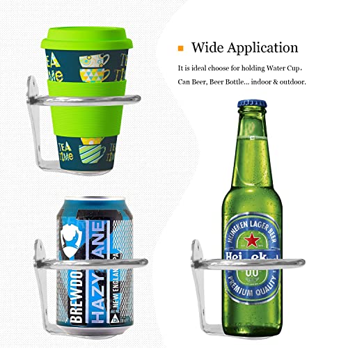 Marine Stainless Steel Drink Holder Cup Mount for Boat Yacht Deck