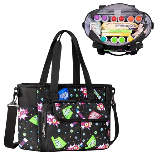 Bingo Bag with Pockets and Shoulder Strap - Bingo Dauber Dabber Organizer