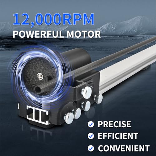 Black Electric Arrow Saw for Carbon & Fiberglass Arrow Shafts - Adjustable Mini Reciprocating Tool