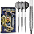 RED DRAGON Luke Humphries 22g TX Series Tungsten Darts Set with Flights & Stems