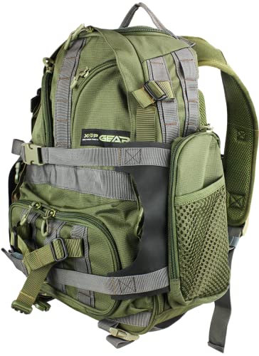 Tan Saddle Hunting Kit with Platform and Climbing Sticks - Full System
