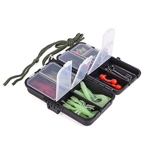Kids Telescopic Fishing Rod and Reel Combo Set with Lure Case & Carry Bag