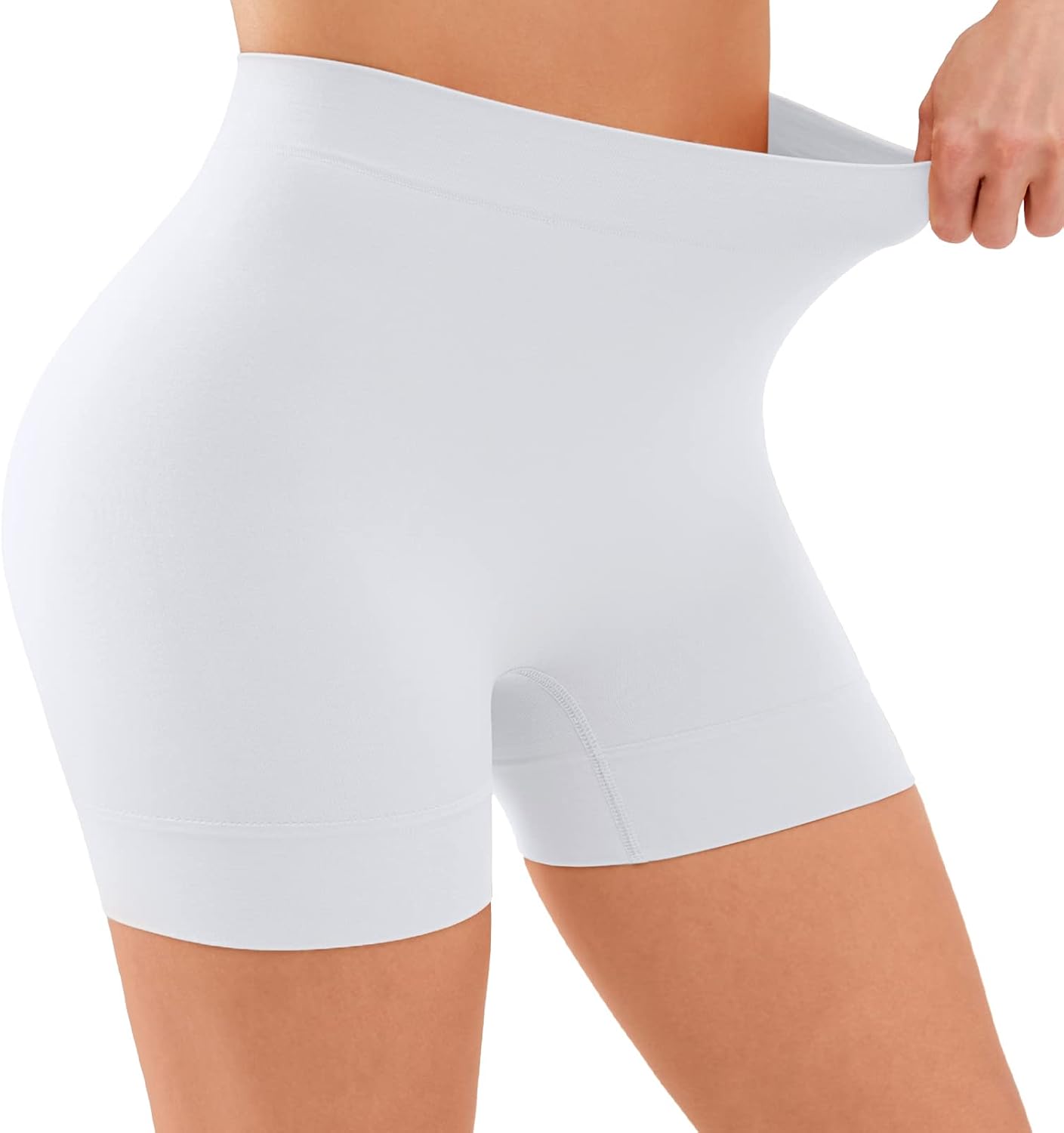 YADIFEN Slip Shorts - Smooth Anti-Chafing Boyshort Panties for Women | Seamless Yoga Underwear