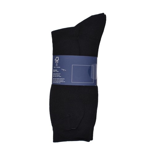 GAP Mens Crew Socks, Multi-Pack Adult Socks, Soft & Stretchy, Black (6-Pack), One Size
