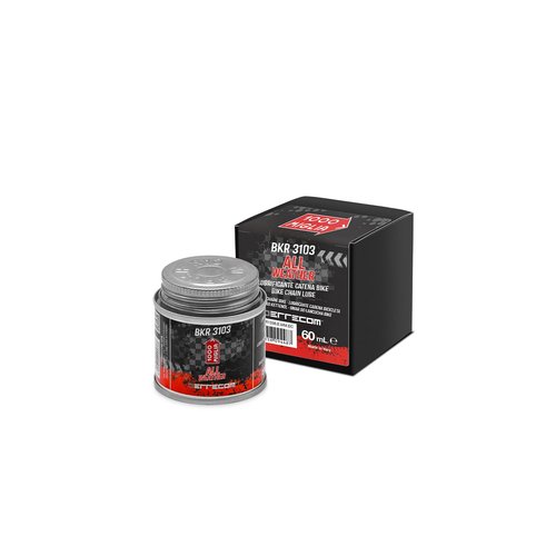 Errecom All Weather Bike Chain Lube - 1000 Miglia BKR 3103 | 2 Fl Oz (60 mL) Can with Brush Included