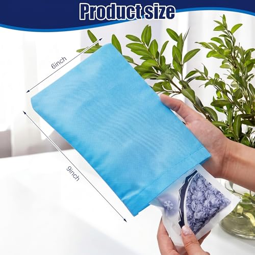 Disposable Ice Pack Sleeves 6x9 Inch - 500 Pcs Hot Cold Compress Cover Tatuo