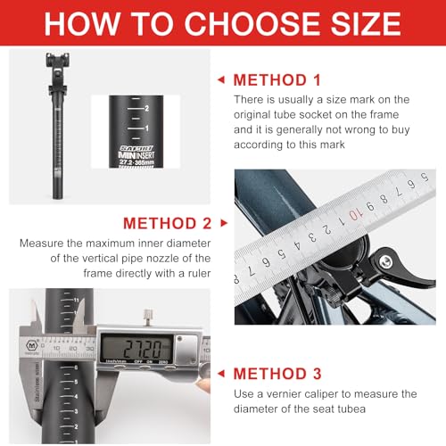 KONG MING CAR Suspension Seat Post 27.2mm Shock-Absorbing Bicycle Seat Post