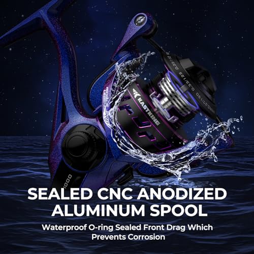 KastKing Royale Legend Pro 2000 Spinning Fishing Reel - Celestial Design, Lightweight & High Power