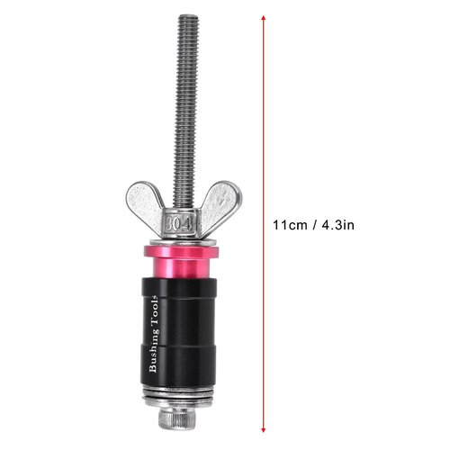 Tbest Cycle Chain Crank Extract Rear Shock Bushing Tool Shock Eyelet Bushing Removing Removal Install Tool for Rockshox Fusion DU Shock Bushing Tool rockshox Rear Shock Bearing