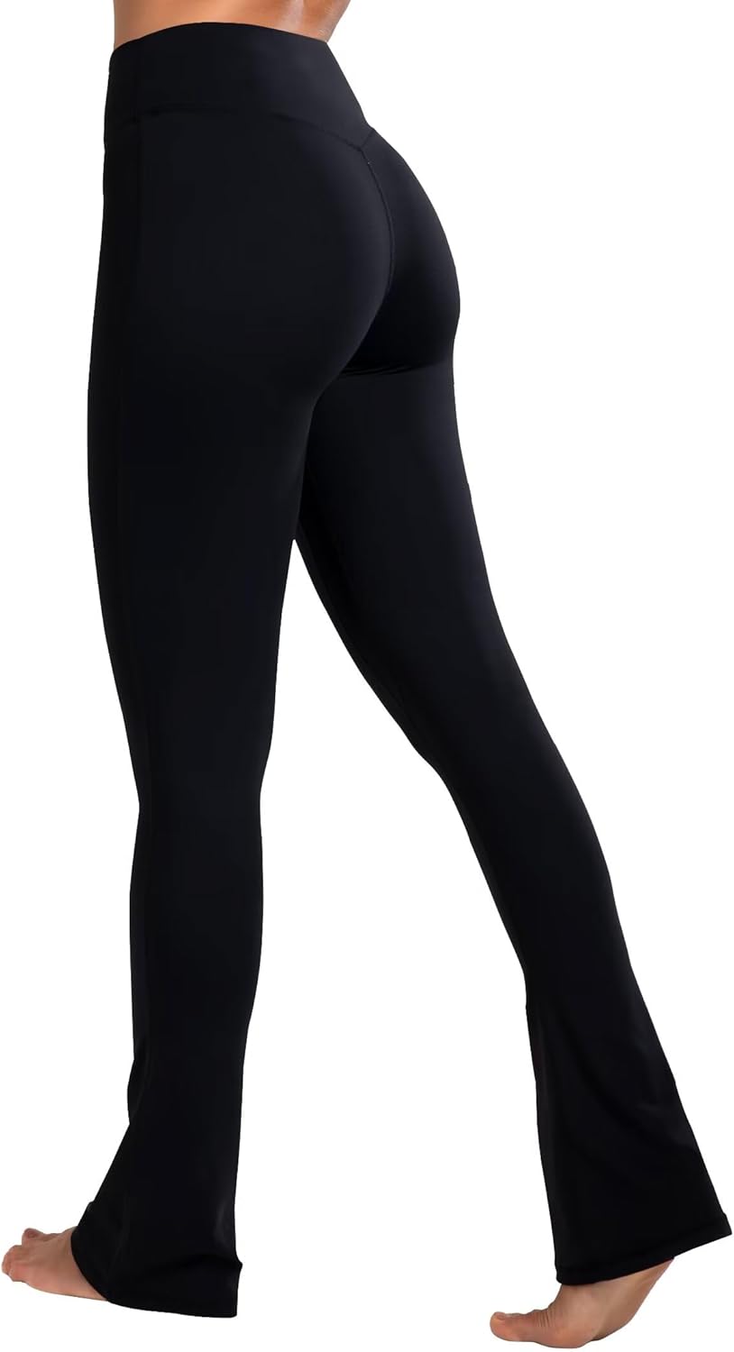Sunzel High Waist Mini Flared Leggings - Tummy Control Casual Yoga Pants for Women | Perfect for Gym Workouts
