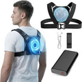 Cooling Vest with 24in² Cooling Plate - Rechargeable Outdoor Work & Sports Vest