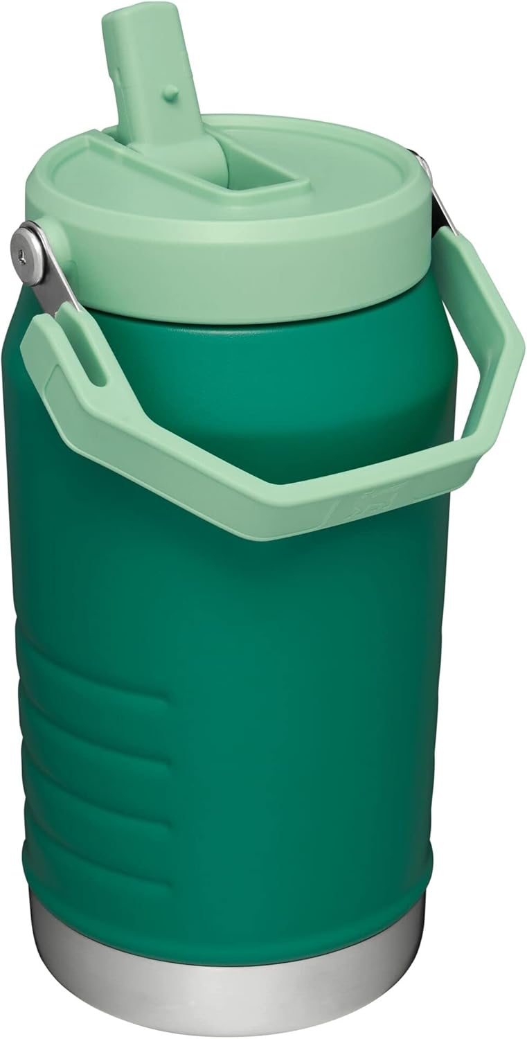 Stanley IceFlow 64 oz Flip Straw Jug - Insulated Stainless Steel, Leak Resistant, BPA-Free | Alpine Color