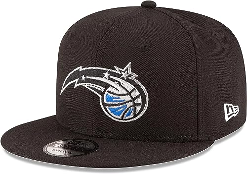 Unisex NBA Adjustable Snapback Hat Cap - Orlando Magic Team Logo Black