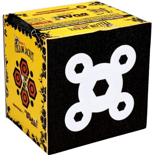 Morrell Yellow Jacket Dual Threat Foam Archery Target 350 FPS - 4 Sides, 32 Bullseyes