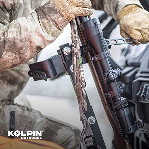 Kolpin UTV Gun Rack - Heavy-Duty Floor Mount for ATV & Utility Vehicles