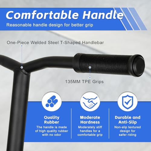 FREEDARE Pro Stunt Scooter for Kids & Teens Black JB3 Lightweight Durable