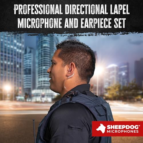 Lapel Microphone Headset for Motorola Two-Way Radios - Quick Disconnect