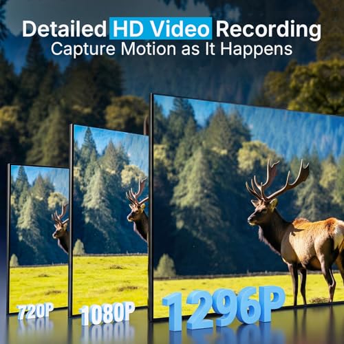 Meidase 2 Pack Trail Camera P70, 64MP HD Night Vision, Waterproof, Motion Activated