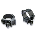 Burris RimFire/Airgun Rings, 1 in, 22 Ring Pair, Groved Receiv., Deluxe Steel, Med.,Mat. Bl.(420069)