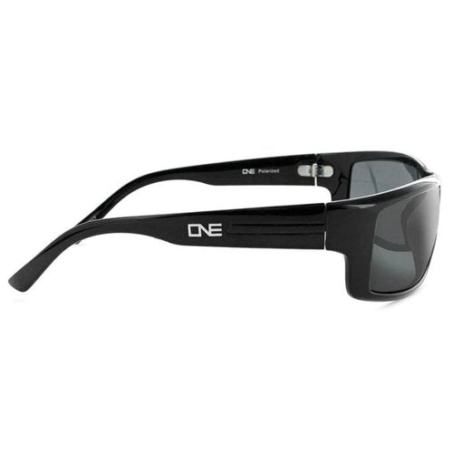 Optic Nerve, Fourteener, Men's Sunglasses with Polarized Grey Lens - Shiny Dark Demi