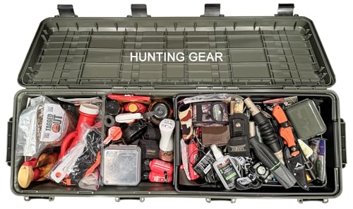 Heavy-Duty Water-Resistant Mobile Gear Storage Crate with Wheels - 81 Qt Capacity
