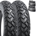 YunSCM Heavy Duty 20x4.0 Fat E-Bike Tires + 2 Tubes, Black, All-Terrain