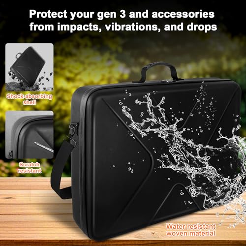 Waterproof Hard Shell Carrying Case for Starlink Gen 3 & 4 Antennas