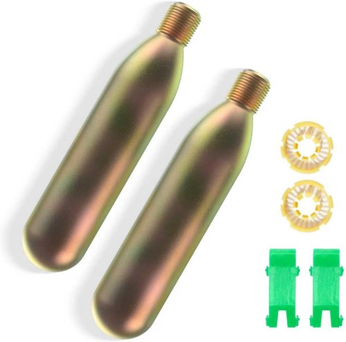 CO2 Cartridge - 24 Gram Metal Rearming Kit for Life Vest & PFD | Auto/Manual Compatibility