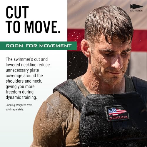 GORUCK Curved Ruck Plate 2 Pack 6.25LB Each | Rucking Weight Vest Accessories
