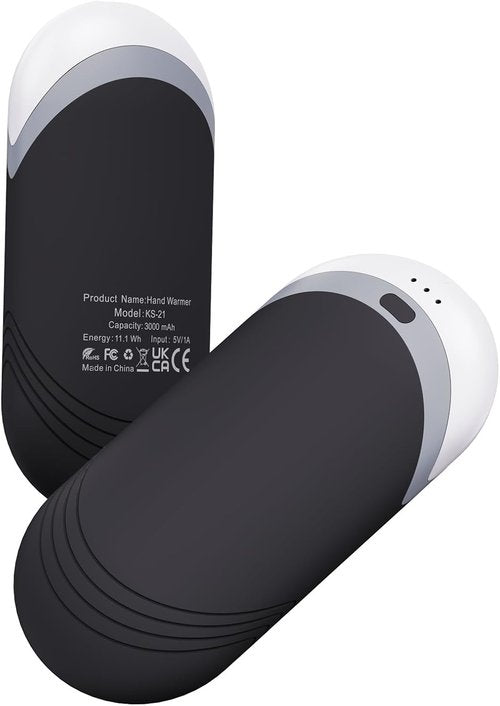 Karecel Rechargeable Hand Warmers - 6000mAh Double-Sided Heat | Portable & Slim Design for Men & Women