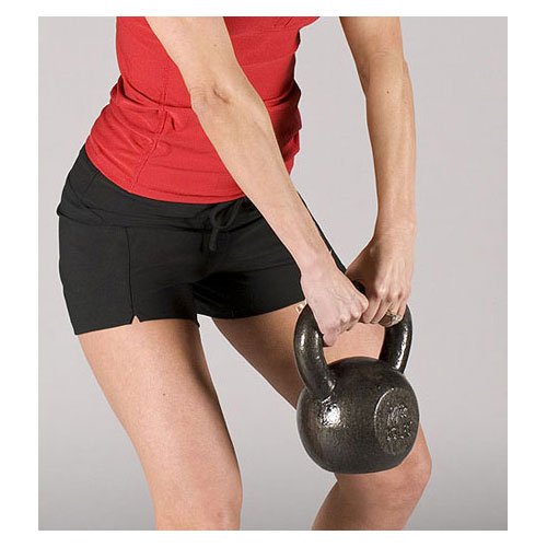 J Fit 30-Pound Cast Iron Kettlebell