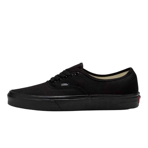 Vans Authentic Unisex Sneakers, Black/Black, 9 US Women/7.5 US Men