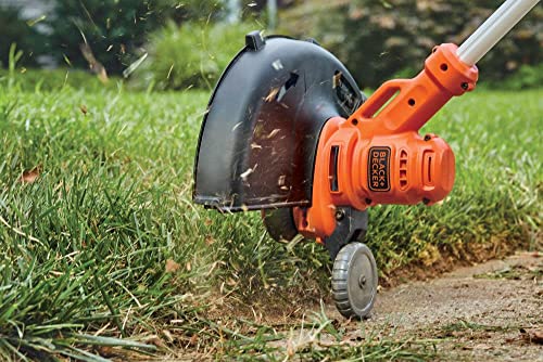 BLACK+DECKER 14-Inch Electric String Trimmer & Edger, 6.5 Amp, Model BESTE620 - Lightweight & Adjustable