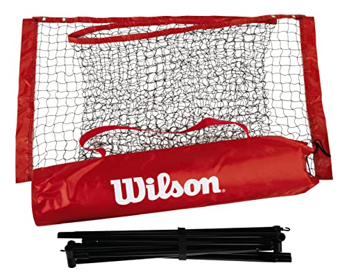 Wilson EZ Tennis Net - 10 Feet Portable Tennis Net for Youth & Juniors