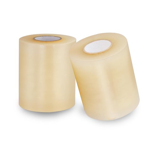 JUYO VONSAN 20 Pcs Wrestling Mat Tape 3'' x 84' Clear PVC Gym Floor Mat Tape, 7mil Thick, for Wrestling Grappling Exercise (20, Clear, 3'' x 84')