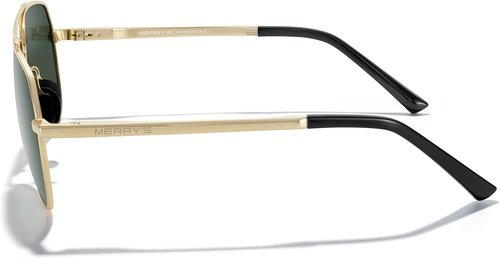 MERRY'S Men Classic Pilot Sunglasses for Men Women - Polarized Driving Sun glasses Mirrored Lens UV 400 Protection 58 MM