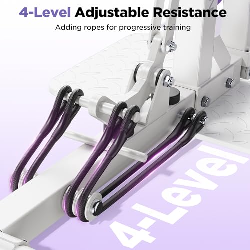 FEIERDUN Adjustable Steel Squat Machine for Women, 400lbs Capacity Home Gym Equipment